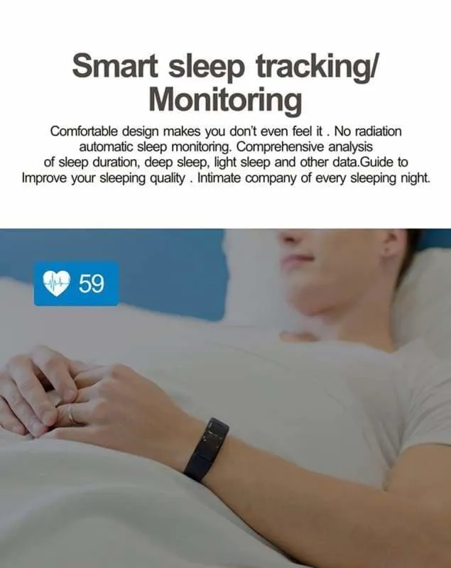 Smart Sports Wristband Plus HR Fitness Tracker