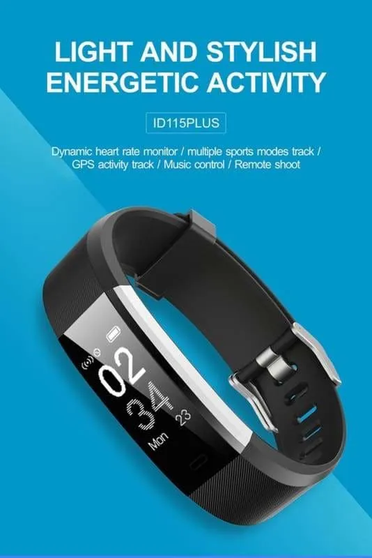 Smart Sports Wristband Plus HR Fitness Tracker