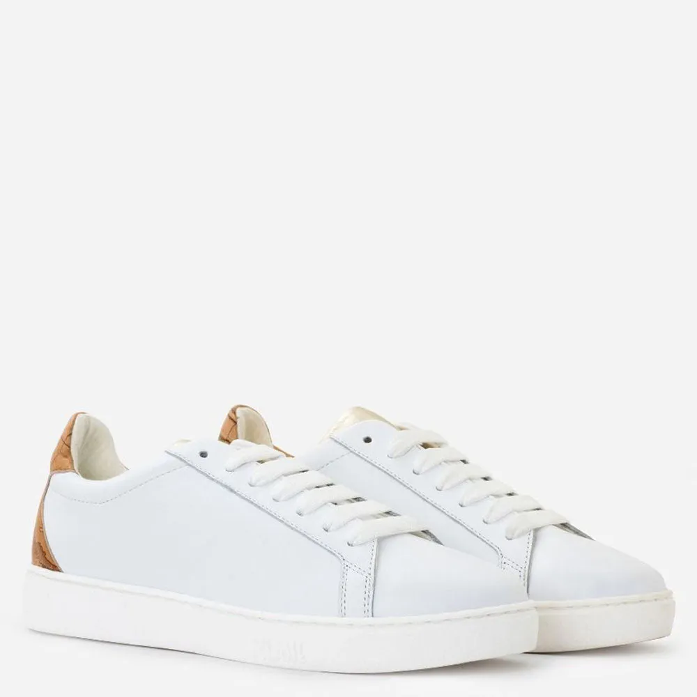 Sneakers Donna in Pelle Bianca 1A Classe Alviero Martini linea Geo Classic P293