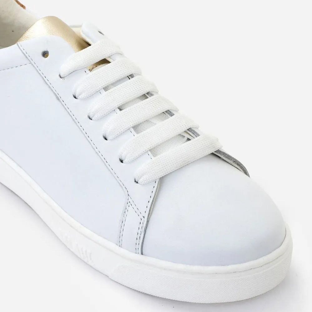 Sneakers Donna in Pelle Bianca 1A Classe Alviero Martini linea Geo Classic P293