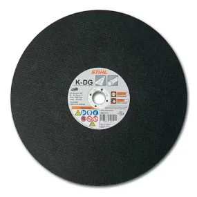 Stihl | K-DG - Abrasive Wheel —Asphalt & Ductile Iron | 12" diameter, 20mm arbor (0835 030 8000)