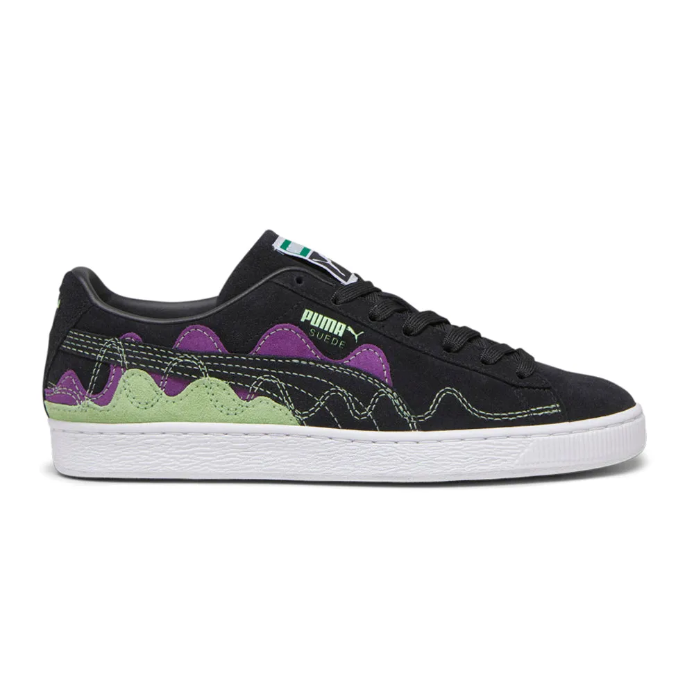 Suede Soundwave Lace Up Sneakers