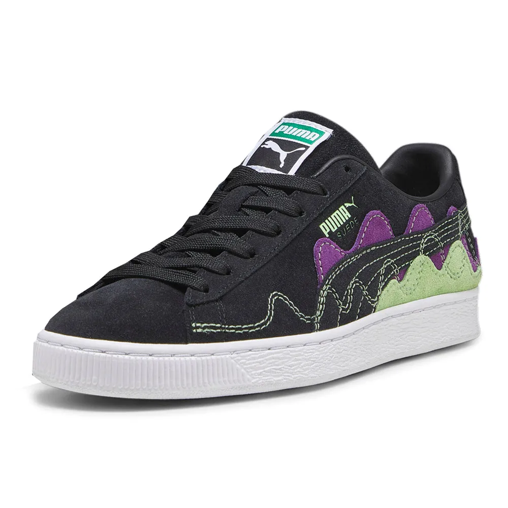 Suede Soundwave Lace Up Sneakers