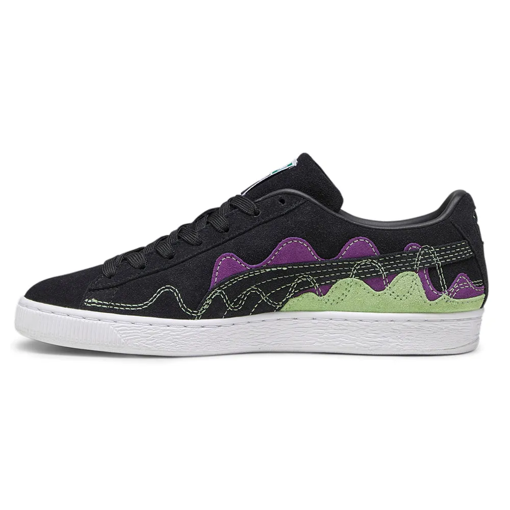 Suede Soundwave Lace Up Sneakers