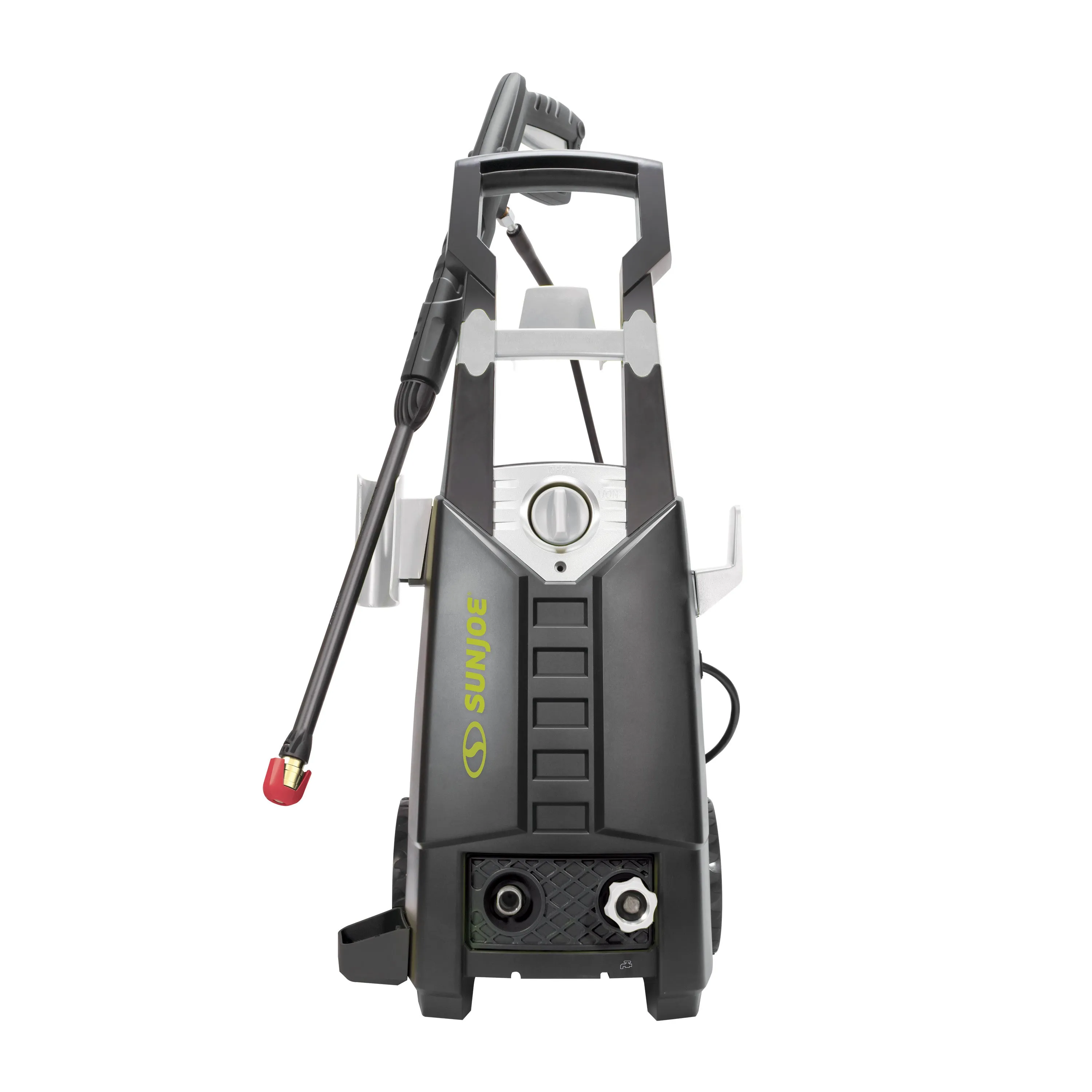 Sun Joe SPX2599-MAX Certified Rated 2050 PSI Electric Pressure Washer | 1.1 GPM Rated Flow | Turbo Nozzle & Utility Brush | Onboard Foam Cannon