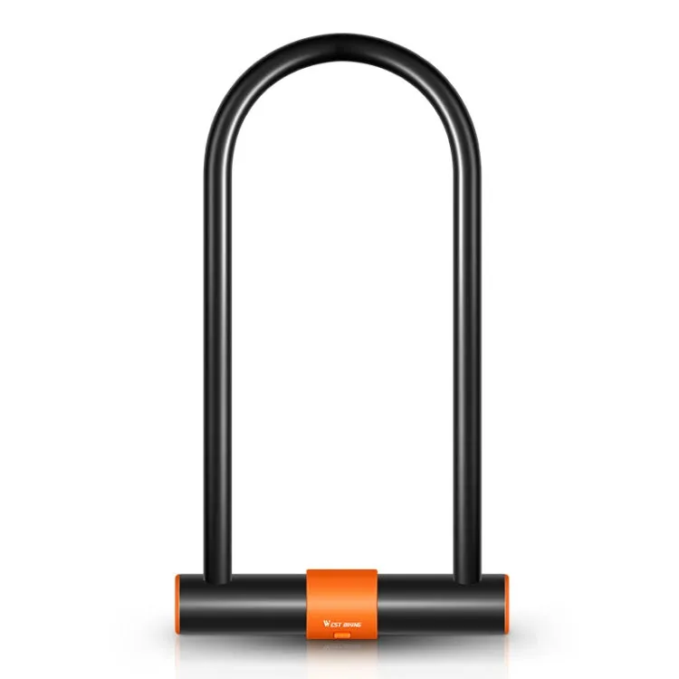 WEST BIKING Bicycle Carbon Steel Anti-Shear Anti-Theft U-Lock, Specification: Lock Cable