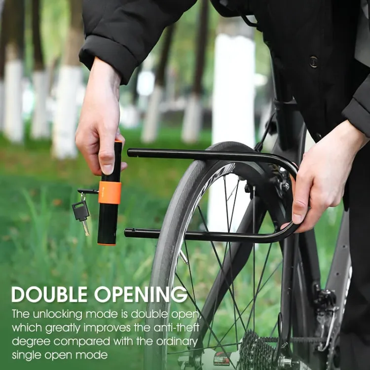 WEST BIKING Bicycle Carbon Steel Anti-Shear Anti-Theft U-Lock, Specification: Lock Cable