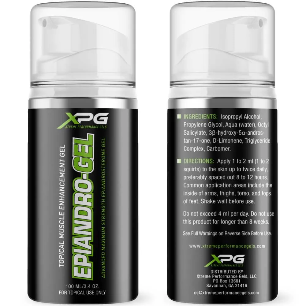 Xtreme Performance Gels Epi-Andro-Gel 3.4 oz.