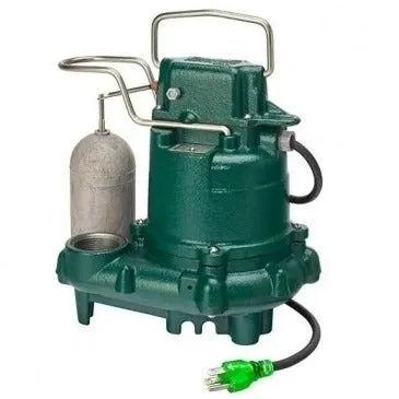 Zoeller M63 Premium 3/10 HP 115V Cast Iron Submersible Sump Pump