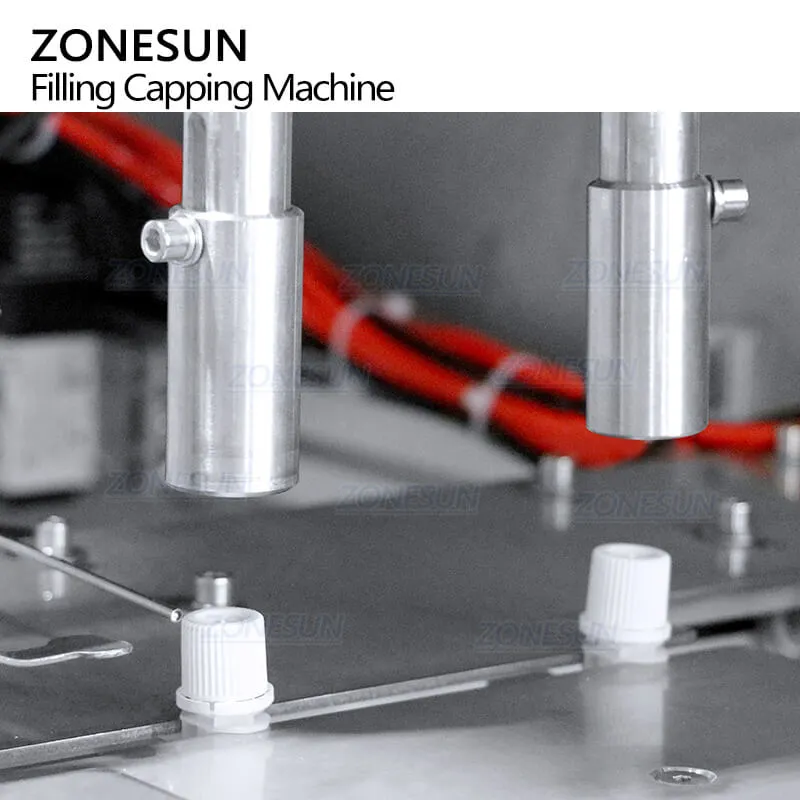 ZONESUN ZS-ASP2 Automatic Spout Pouch Yogurt Piston Pump Beverage Liquid Liquid Filling Capping Machine For Juice